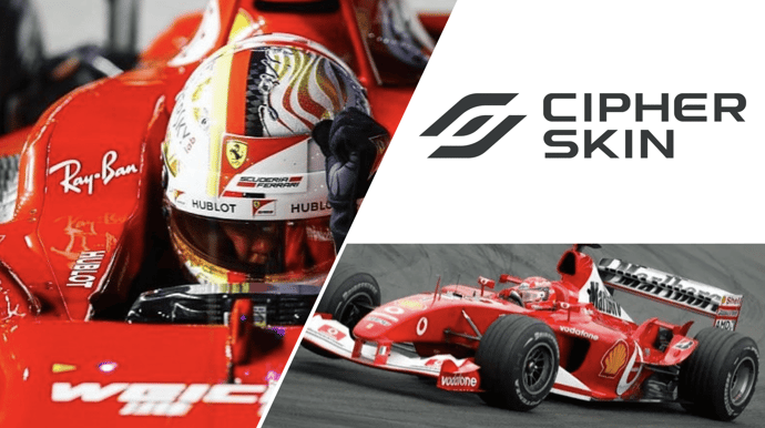 Cipher Skin & Formula 1: Monitoring the Driver to Improve Team Performance