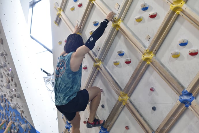 Cipher Skin Tests BioSleeve on Elite-level Climbers at IFCS